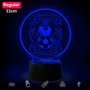 My Football Club Crest  ~ 3D Night Lamp - CHAMPIONSHIP
