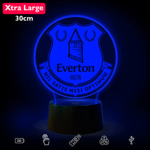 My Football Club Crest ~ 3D Night Lamp - PREMIER LEAGUE